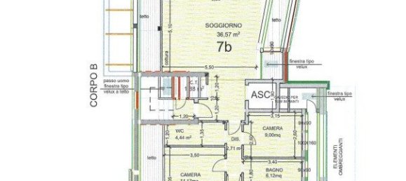 3 chambres Penthouse à Treviso, Italy No. 124068 4