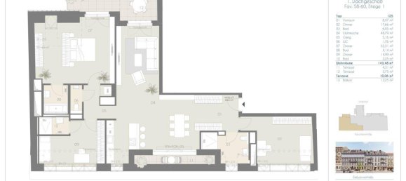 4 rooms Apartment in Wieden, Austria No. 147454 16