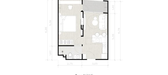 1 bedroom Apartment in Pattaya, Thailand No. 20540 5