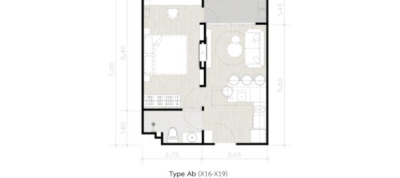 1 bedroom Apartment in Pattaya, Thailand No. 20540 16