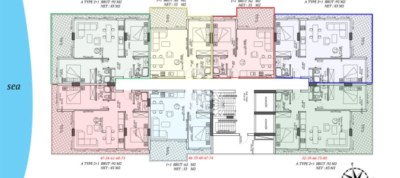 Wohnung 1+1 in Mahmutlar, Turkey, Nr. 1168 15