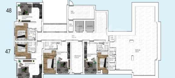 Wohnung 1+1 in Alanya, Turkey, Nr. 14407 26