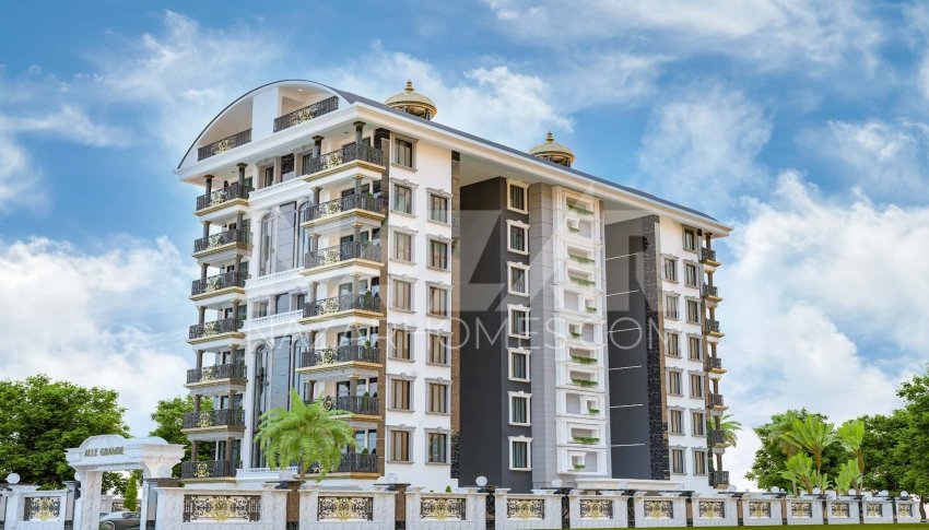 Wohnung 1+1 in Alanya, Turkey, Nr. 14407