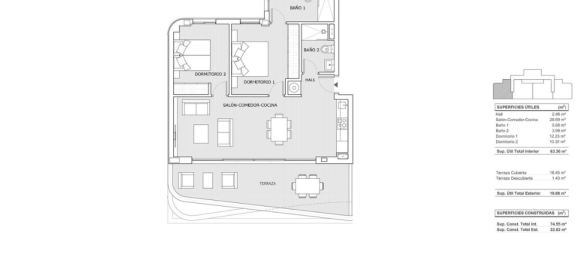 2 Schlafzimmer Wohnung in Benalmadena, Spain, Nr. 106276 29