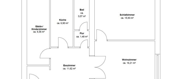 2 غرف نوم شقة في Schmargendorf, Germany رقم 30742 13