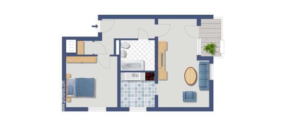 Apartamento T1 em Essen, Germany N.º 6575 3