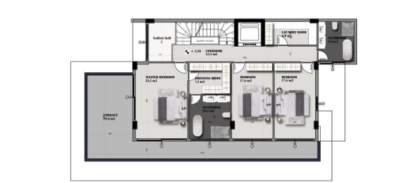Villa de 7 habitaciónes en Alanya, Turkey No. 13799 3