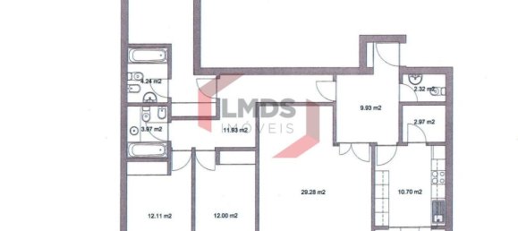 Квартира с 3 спальнями в Матозиньюш, Португалия № 32242 24