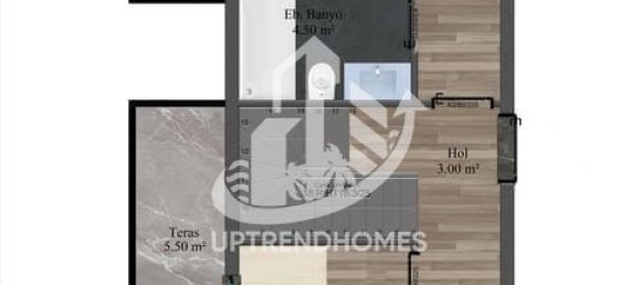 Apartment 1+1 in Oba, Turkey No. 10876 9