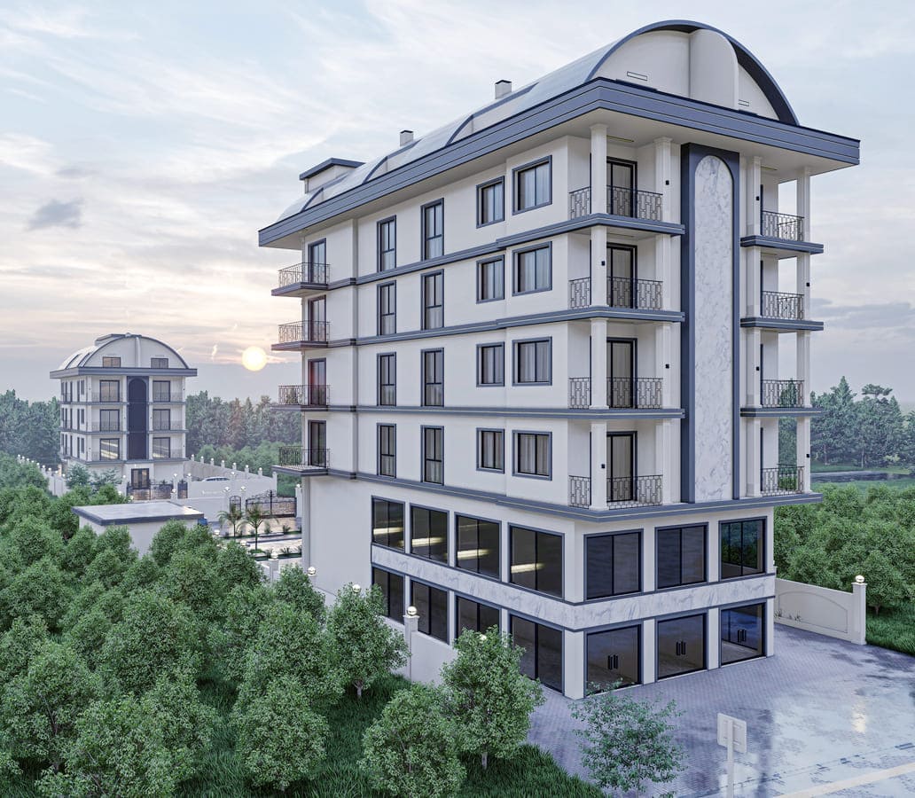 Apartment 1+1 in Oba, Turkey No. 10876