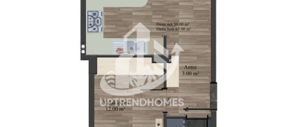 Apartment 1+1 in Oba, Turkey No. 10876 2