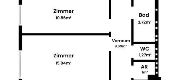 2 chambres Appartement à Rudolfsheim-Funfhaus, Austria No. 206969 14
