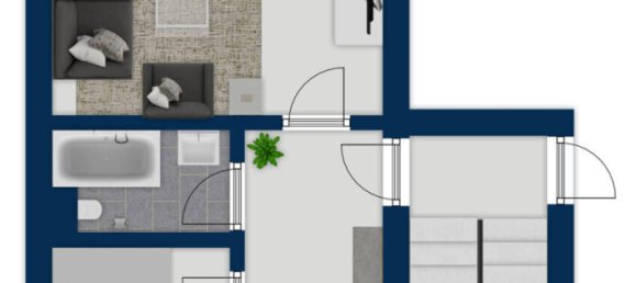 Квартира с 1 спальней в Нижняя Саксония, Германия № 325596 13