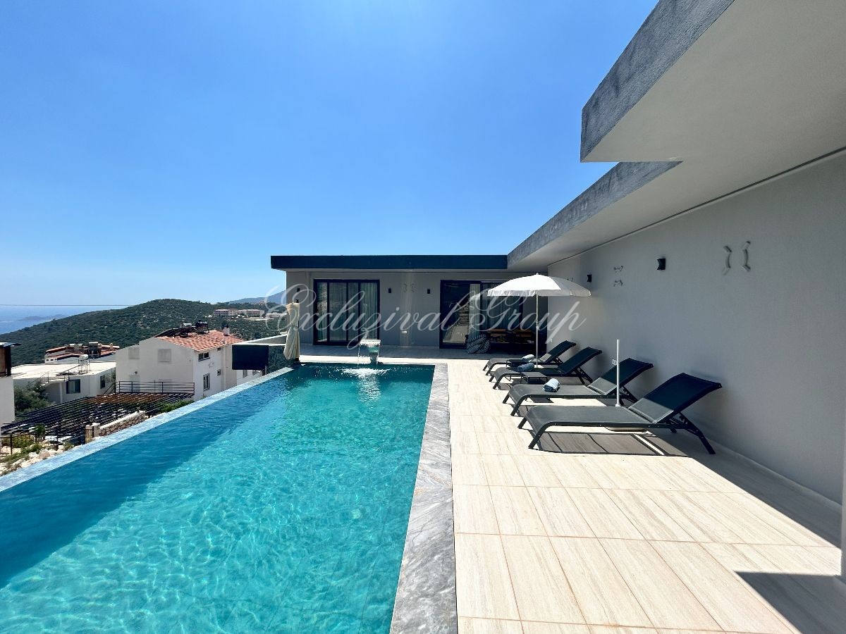 Villa 2+1 in Kalkan, Turkey, Nr. 42841