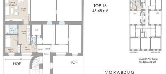 2-salle Appartement à Vienna, Austria No. 217021 13