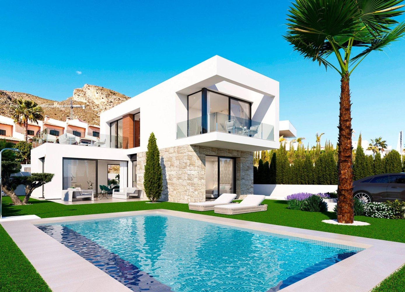 3 bedrooms Villa in Finestrat, Spain No. 16595