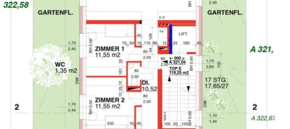 5 rooms Apartment in Linz, Austria No. 208009 2