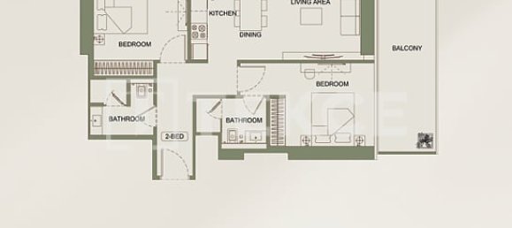 1 bedroom Apartment for sale in Majan, Dubai, UAE № 203459 14
