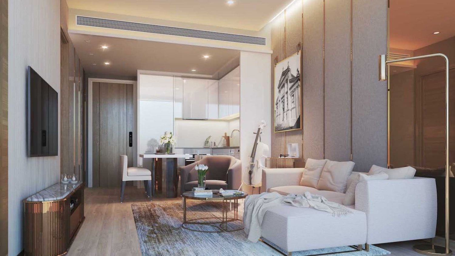 1 dormitorio condominium en venta en Bangkok, Bangkok Metropolitan, Thailand № 28438