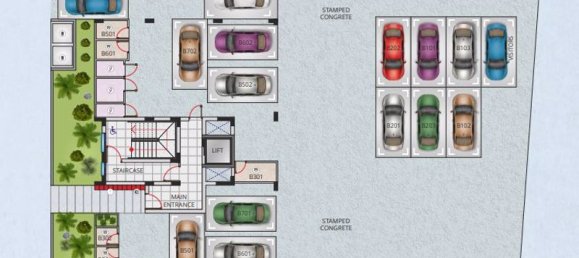 Apartamento T2 em Larnaca, Cyprus N.º 19850 15
