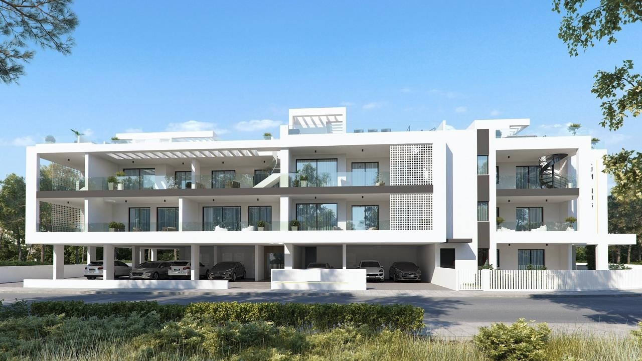 Квартира с 1 спальней в Арадипу, Кипр № 32669