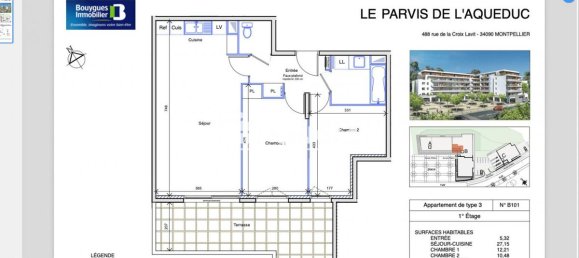 2 chambres Appartement à Montpellier, France No. 290229 11