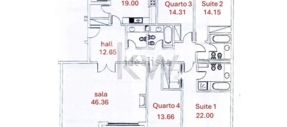 Квартира с 4 спальнями в Кашкайш, Португалия № 141768 37