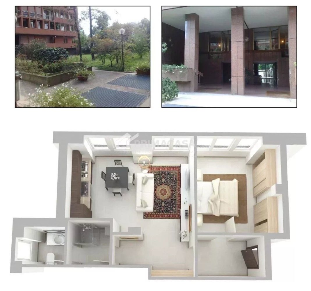 2 Schlafzimmer Wohnung in Milan, Italy, Nr. 357795