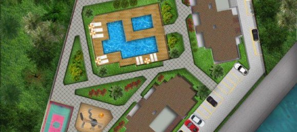 Квартира с 2 комнатами в Аланья, Турция № 29963 7