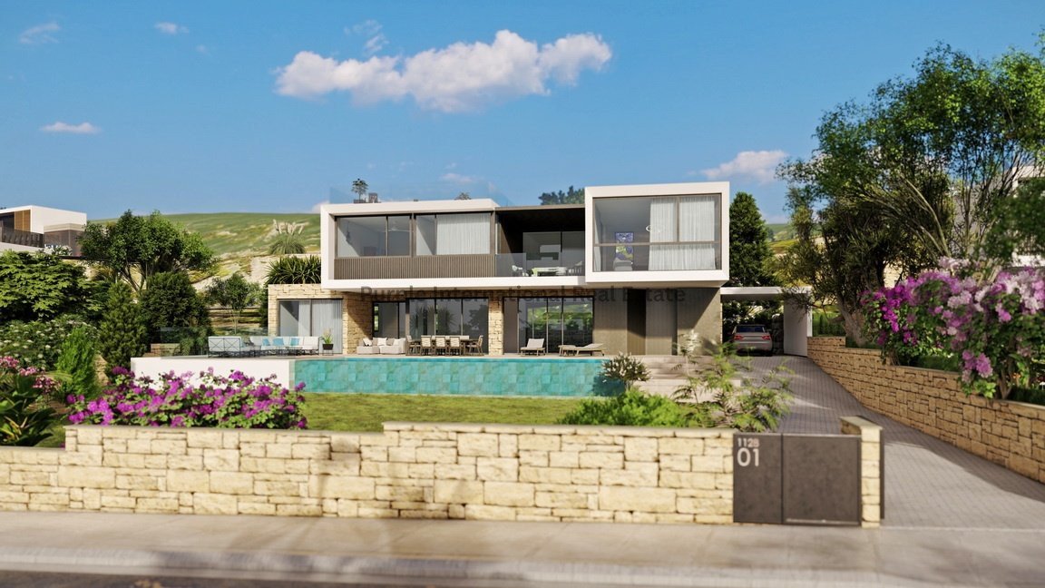 Вилла с 4 спальнями в Пейя, Кипр № 983