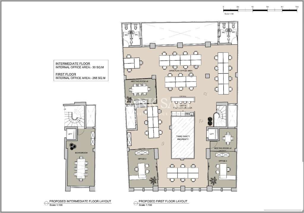  مكتب في Gzira, Malta 551متر مربع رقم 12987