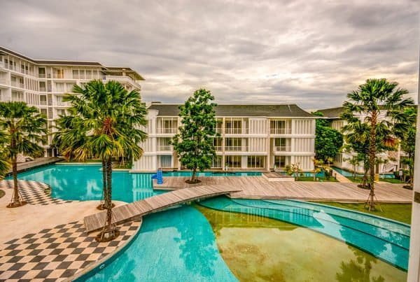 Apartamento com 2 quartos em condomínio em Hua Hin, Thailand N.º 58956