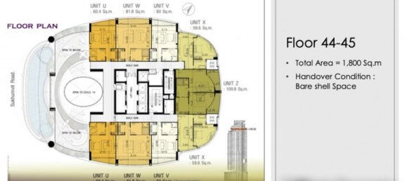 1 bedroom Condo in Bangkok, Thailand No. 19866 6