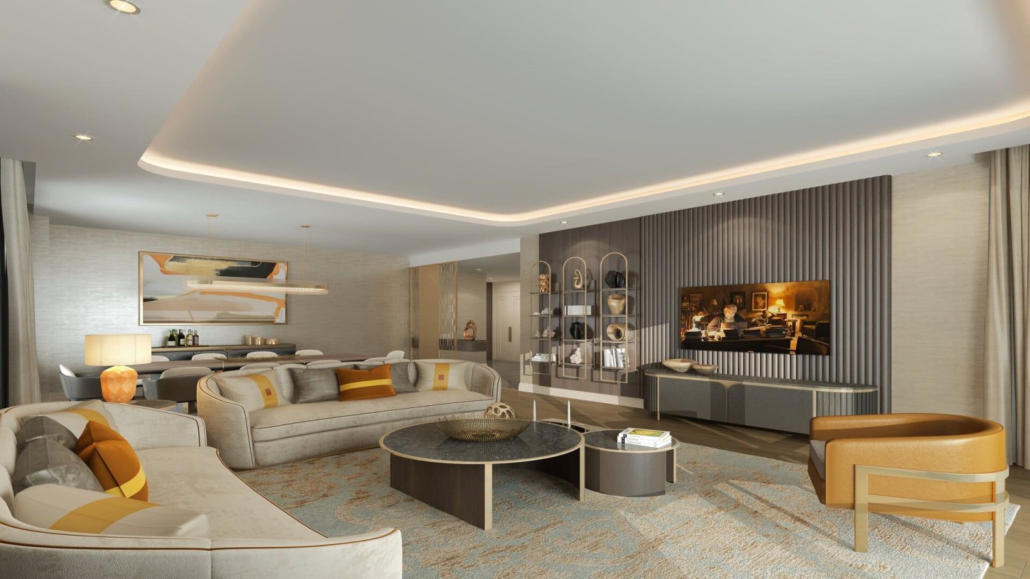 Apartment 5.5+1 in Referans Besiktas, Besiktas, Turkey No. 36942