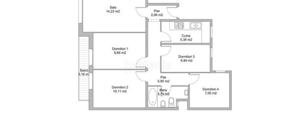 4 bedrooms Apartment in Gracia, Spain No. 169681 32