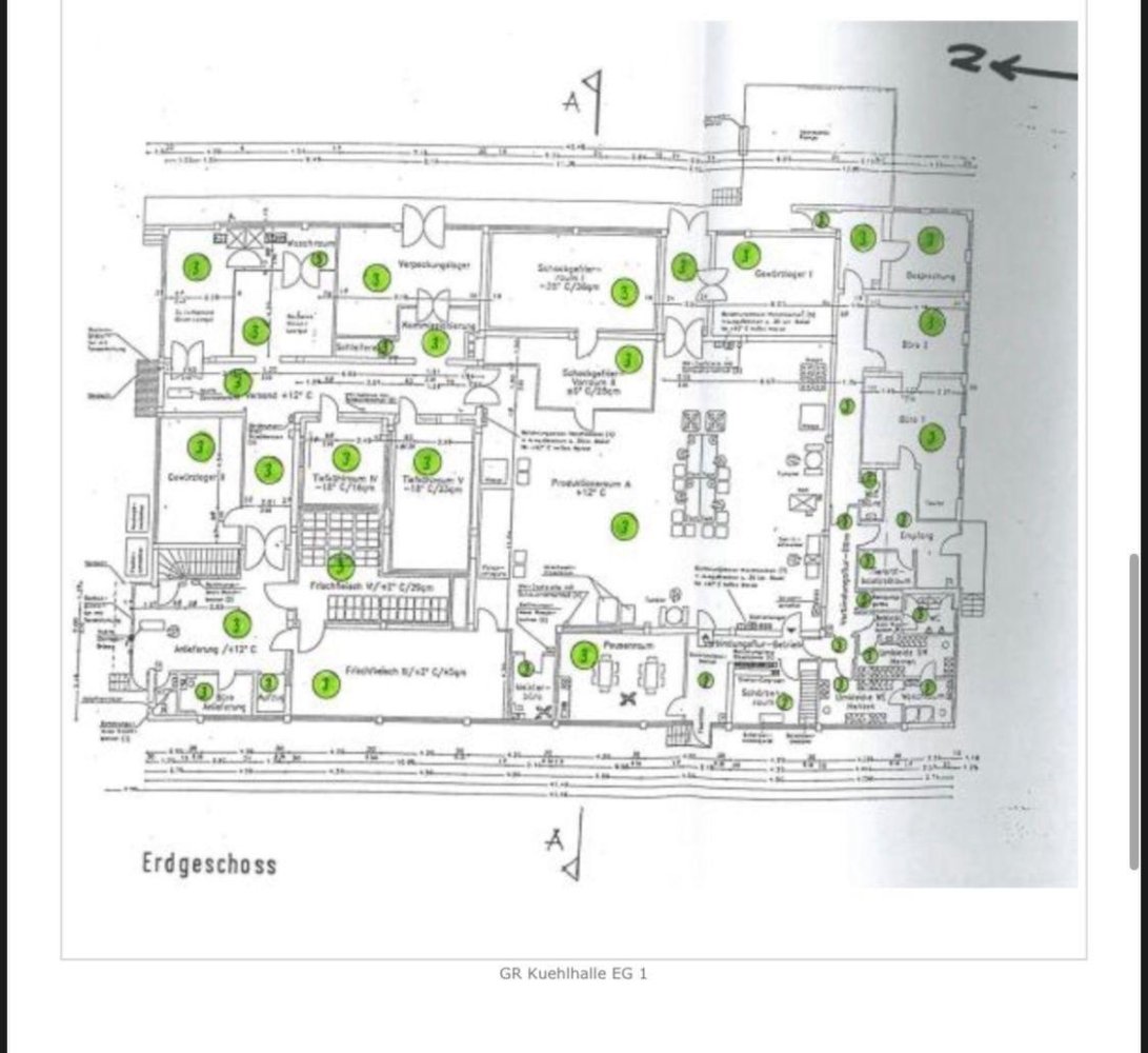 Lagerhaus in Offenbach, Germany 1500m², Nr. 334406