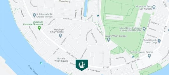 Apartamento de 2 dormitorios en Isle Of Dogs, United Kingdom No. 4332 19