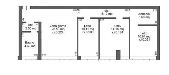 Apartamento de 4 divisões em Ravenna, Italy N.º 76718 28