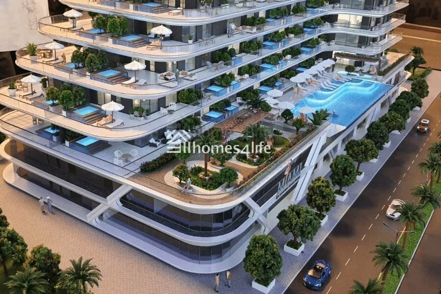 Apartamento de 1 dormitorio en Jumeirah Village Circle, UAE No. 111752