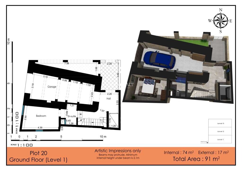3 bedrooms House in Xewkija, Malta No. 647