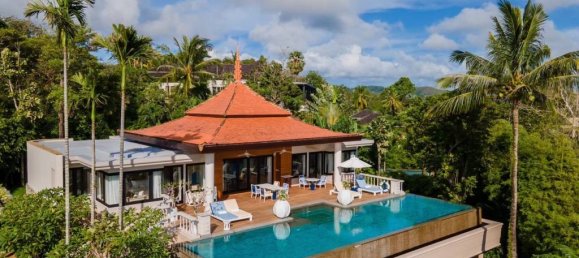 Villa de 3 dormitorios en Bang Tao, Thailand No. 19419 8