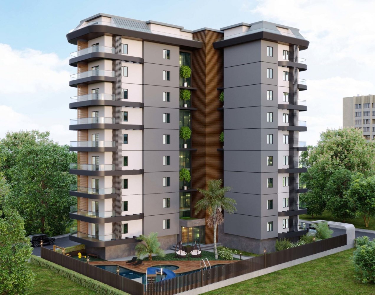 Apartment 1+1 in Antalya, Turkey No. 8105