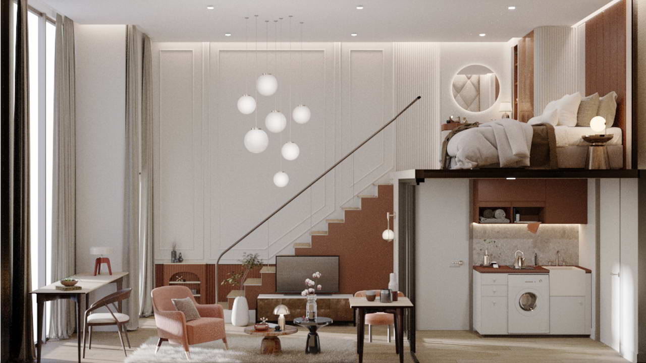 1 bedroom Duplex in Origin Plug and Play Nonthaburi Station, Nonthaburi, Thailand No. 29010