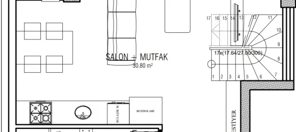 Wohnung 2+1 in Mugla, Turkey, Nr. 33139 11