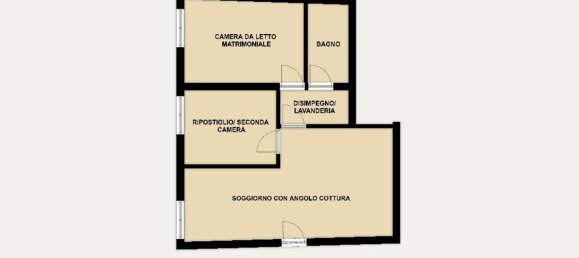 Квартира с 3 спальнями в Баньякавалло, Италия № 347830 5