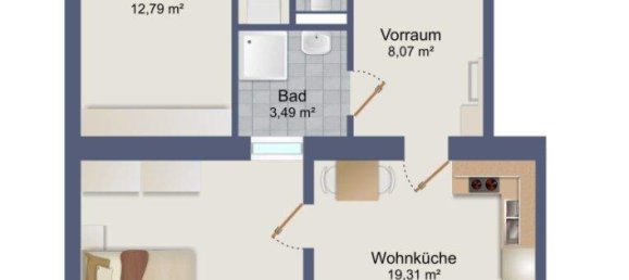 3 rooms Apartment in Rudolfsheim-Funfhaus, Austria No. 187583 11