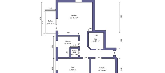 Apartamento de 2 dormitorios en Weimar, Germany No. 241951 11