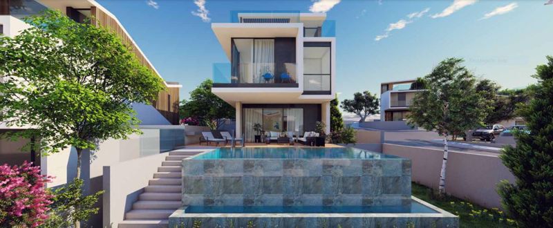 3 chambres villa à vendre à Chloraka, Paphos, Cyprus № 9466