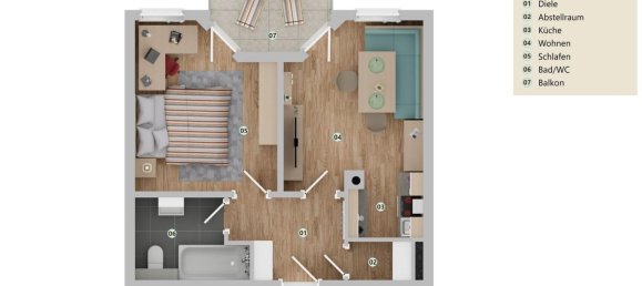 2غرفة شقة في Berchtesgadener Land, Germany رقم 360359 2