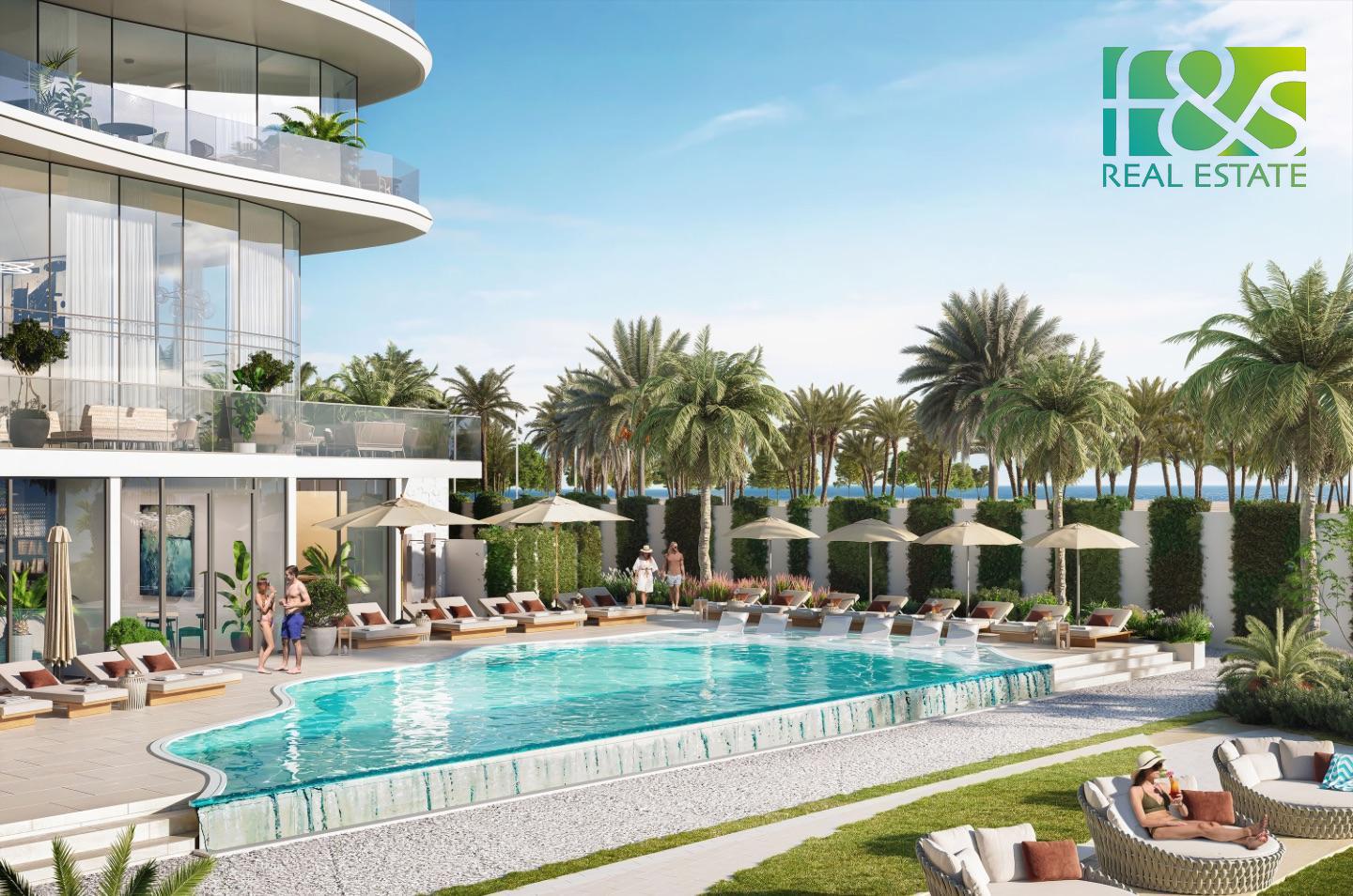 Apartamento de 1 dormitorio en Al Marjan Island, UAE No. 24758